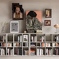 Bookcase Bookshelf 3d model