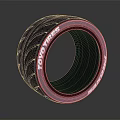 Toyo High Performance Tire With Aggressive Tread Pattern And Durable Rubber Construction 3d model