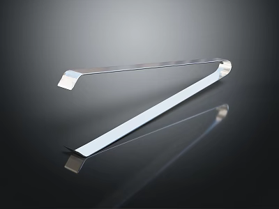 Stainless Steel Medical Surgical Instrument With Precision Tip And Ergonomic Design 3d model