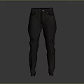 Stylish Dark Gray Casual Pants With Classic Pockets And Comfortable Fit