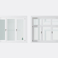 Modern window window combination 3d model