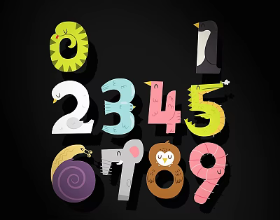 Modern Animal Silhouette Cartoon Digital Silhouette 3d model