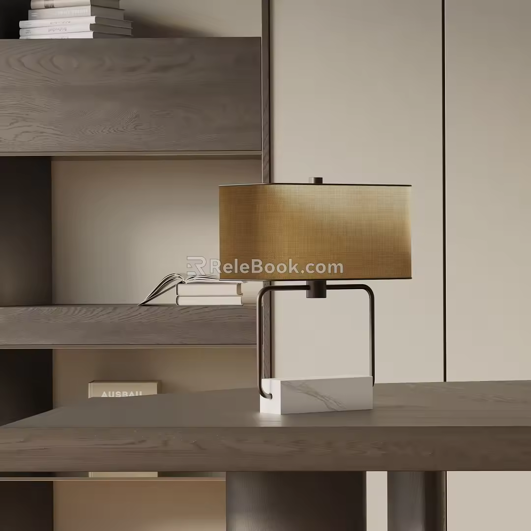 Modern table lamp 3d model