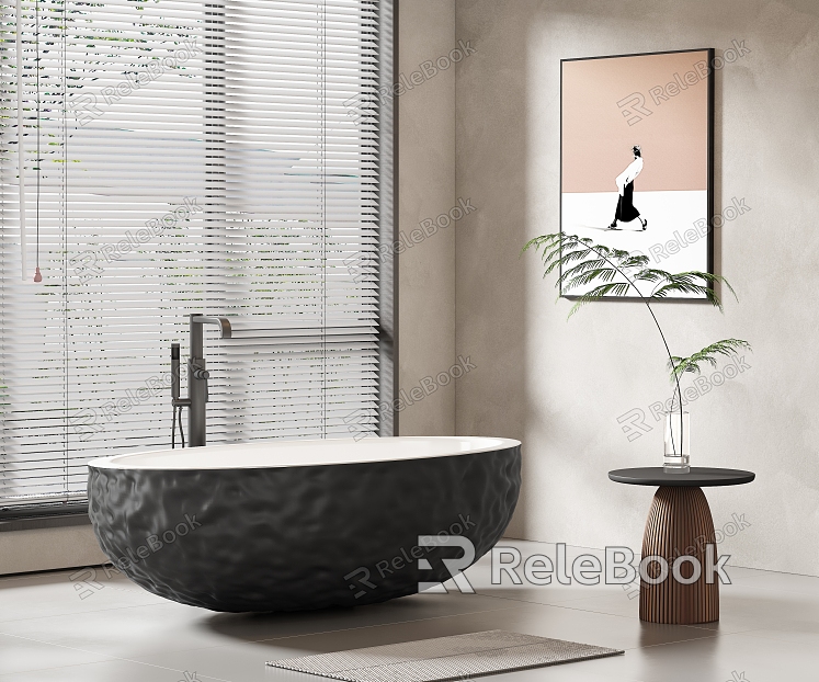 Bathtub Separate Bathtub Bidet Ceramic Bathtub model