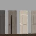 Modern Hinged Doors in Different Designs and Colors for Interior Home Decor