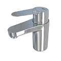 Modern Chrome Bathroom Shower Head Set With Handheld Sprayer And Faucet Components