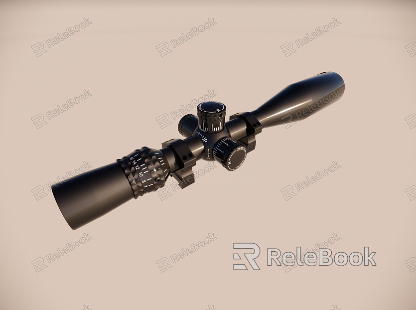 Single telescope rifle octax mirror model