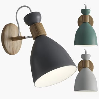 modern wall lamp wall lamp minimalism 3d model