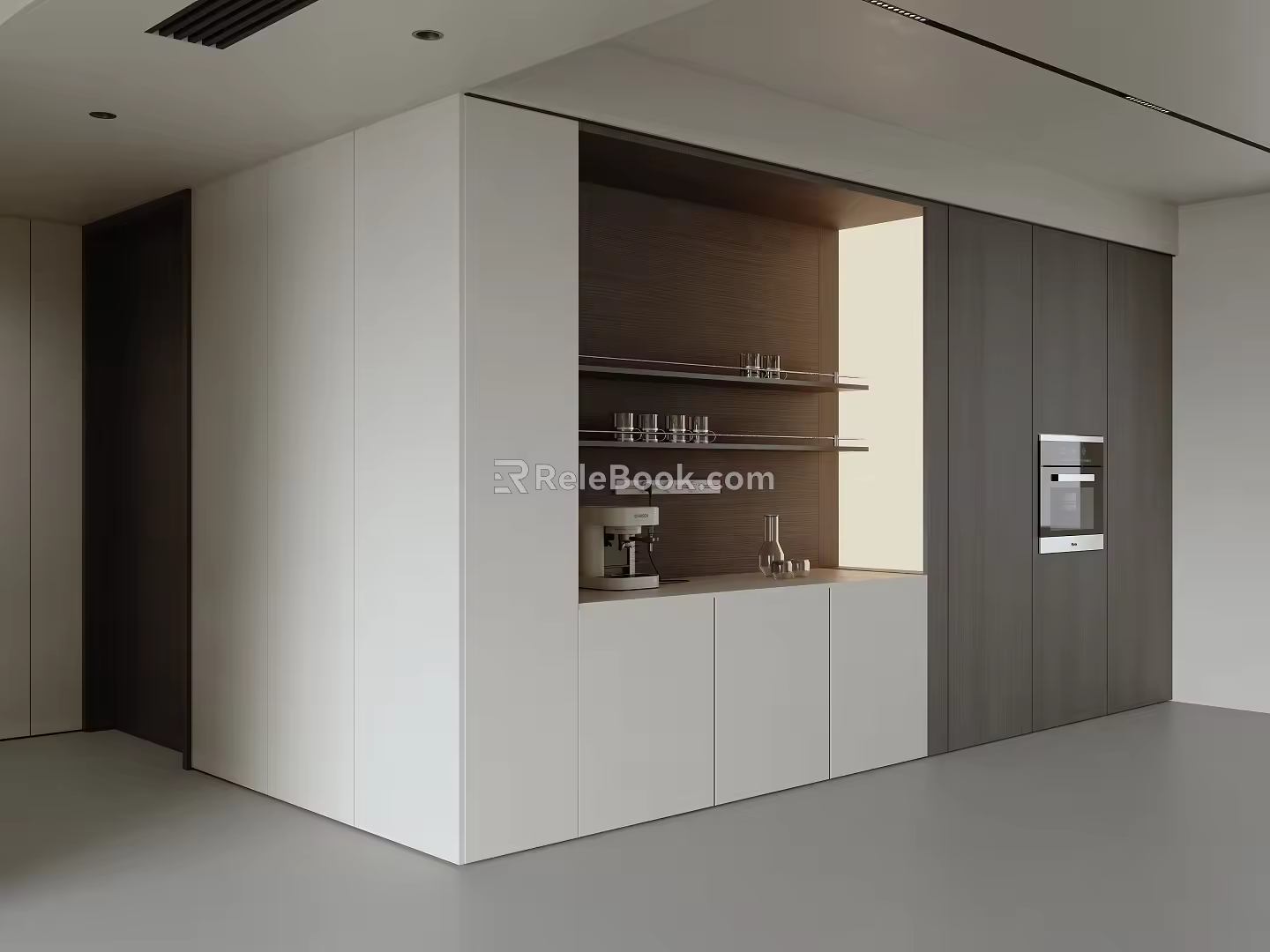 Minimalist Sideboard 3d model