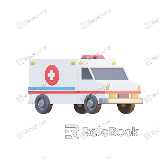 Ambulance Ambulance Ambulance Ambulance Vehicle Cartoon Ambulance Animation Ambulance model