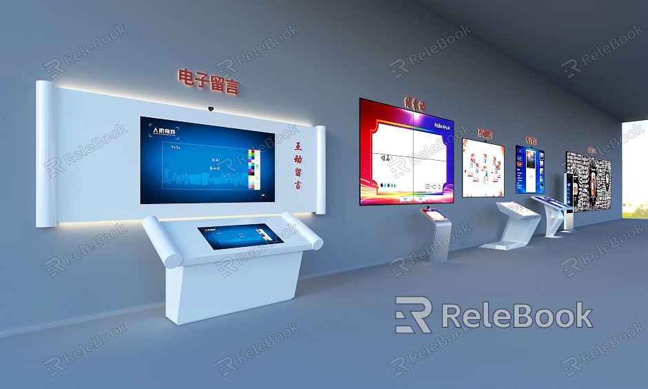 Modern All-in-One Machine Conclusion Electronic Message Wall model