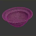 Intricately Carved Metallic Bowl With Detailed Patterns And Smooth Surface Design