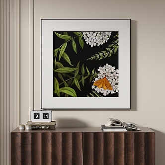 Simple Decorative Painting 3d model