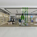 MIA TIBO Fashion Clothing Store Interior With Mannequins And Apparel Displays