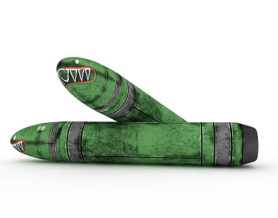 Modern Bomb Missile Bomb 3d model
