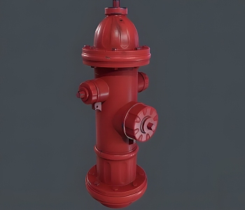 Modern Fire Hydrant Modern Realistic Fire Hydrant Equipment Fire Hydrant 3d model