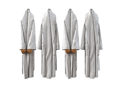 Bathrobe Towel 3d model