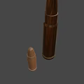 Copper Colored Bullets in Large and Small Sizes for Weapon Ammunition