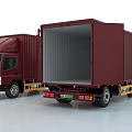 Industrial Equipment Various Colored Truck Models For Industrial Logistics And Transport