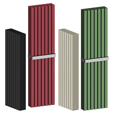 Modern Towel Rack Heated Towel Rack 3d model