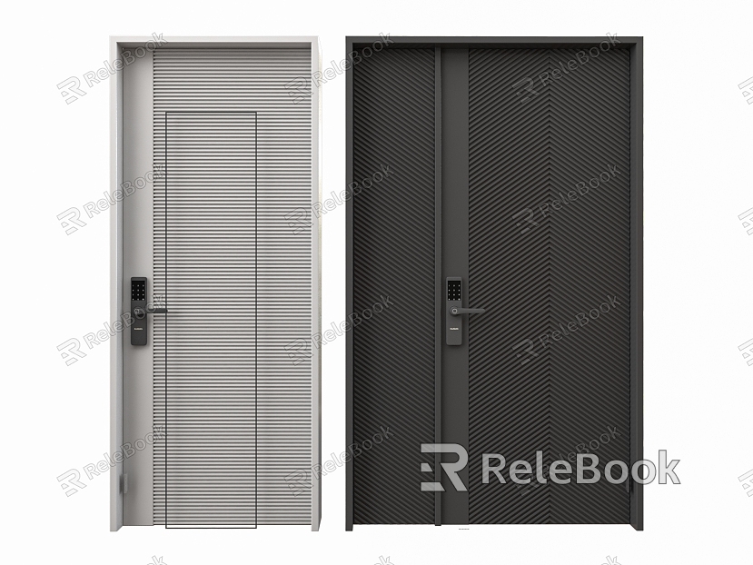 Modern security door model