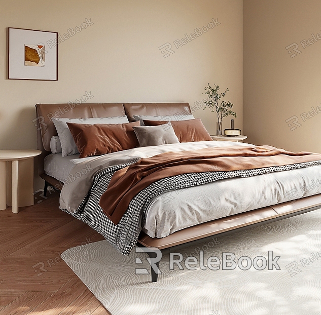 Double bed model