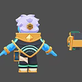 Cartoon Characters Anime Characters Cartoon Men Game Characters Q Version Characters Game Characters 3d model