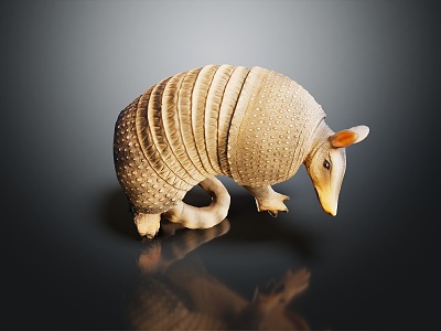 Modern Pangolin Armadillo 3d model