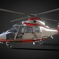 Helicopter aircraft 3d model