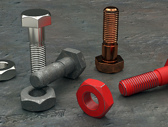 modern screw 3d model