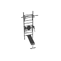 Multifunctional Home Gym Fitness Equipment with Metal Frame Pull Up Bars and Training Bench