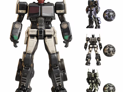 Transformers Doll Hand Ornaments 3d model