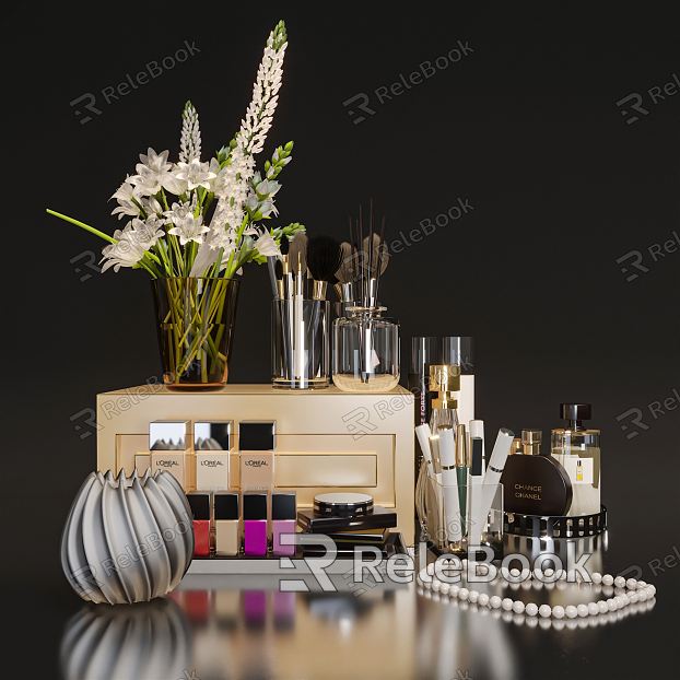 Modern cosmetic decorations model