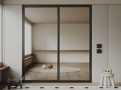 Modern sliding door model