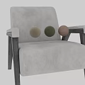 Modern Minimalist Sofa Coffee Table Set With Beige Fabric And Wooden Legs Design