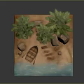 Game Environment Game Scene Fairy Tale Scene Fairy Tale Magic Scene Magic Item Fantasy Scene 3d model