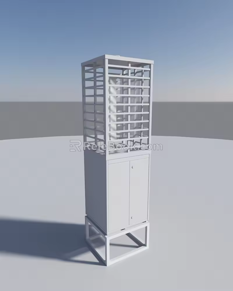 Modern insect condition measuring and reporting instrument 3d model