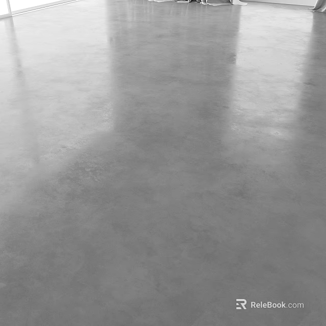 Durable Concrete Construction Components With Smooth Surface And Modern Design 3d model 