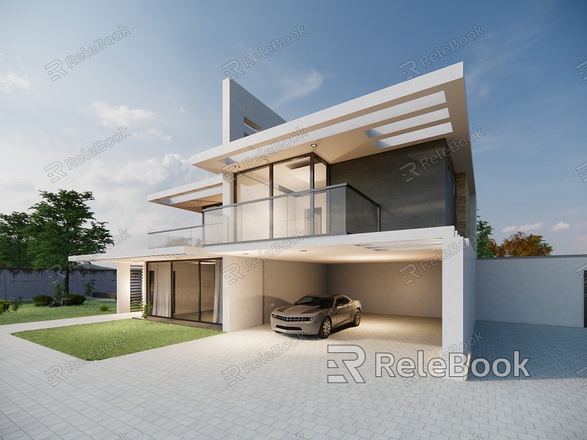 Modern Villa Homestay model