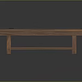 Japanese Style Wooden Coffee Table With Traditional Pattern Fabric Top And Shelf Storage