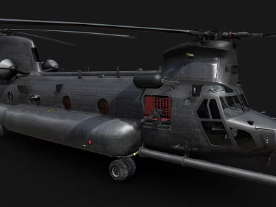 Advanced Black Fighter Jet With Aerodynamic Body And Military Design Features 3d model