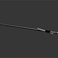 Medieval Sword With Metal Blade Black Handle And Cross Guard Design