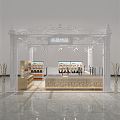 Jane Europe jewelry store clean up shop gold shop silver shop shopping mall commercial space simple space jewelry 3d model