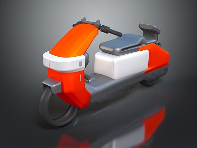 Modern Motorcycle Jet Motorcycle Sci-Fi Motorcycle Concept Motorcycle 3d model