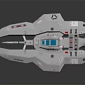 Modern Spaceship Spacecraft 3d model