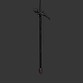 Medieval Ornamental Halberd With Intricate Metal Carvings And Decorative Bronze Details For Historical Warfare