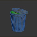 Small Trash Bin Indoor Trash Bin Classification Trash Bin Trash Basket Small Trash Bin Trash Bin 3d model