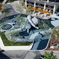 Children's play area SU model 3d model