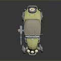 Modern Armed Vehicle Self-made Armed Vehicle Modified Vehicle Modified Chariot Chariot Chariot 3d model