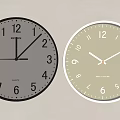 Wall clock 3d model